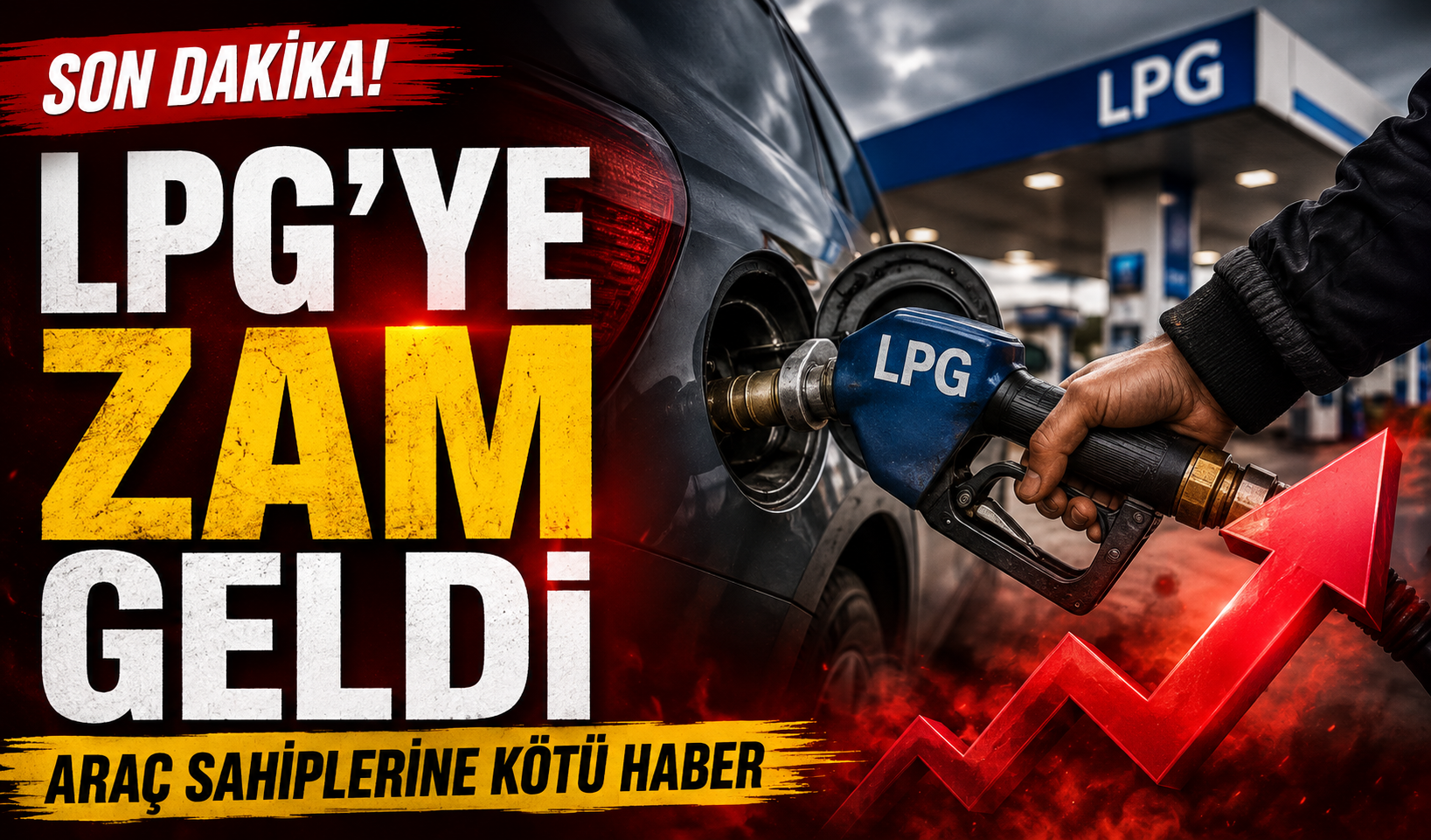 LPG’ye 2,42 TL Zam Geldi