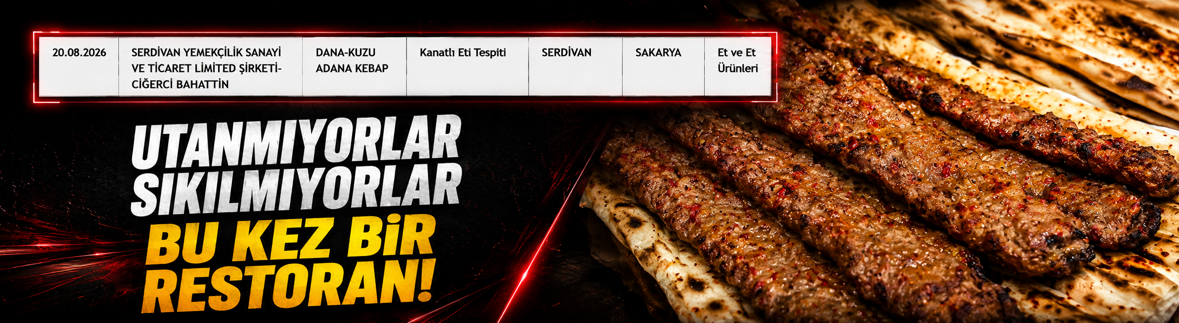 Utanmıyorlar, sıkılmıyorlar: Bu kez bir restoran!