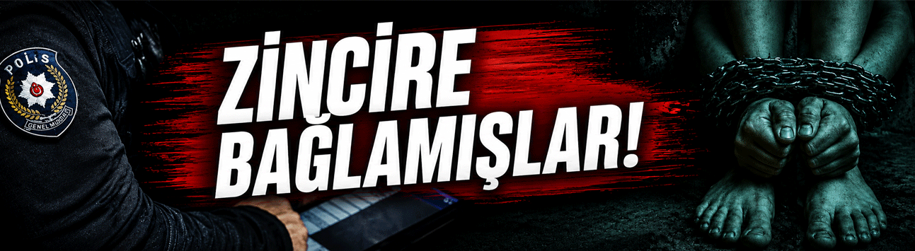 Vicdansız Baba Engelli Çocuğunu Zincirle Bağlamış!