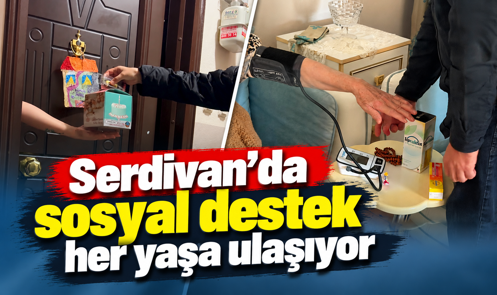 Serdivan’da sosyal destek her yaşa ulaşıyor