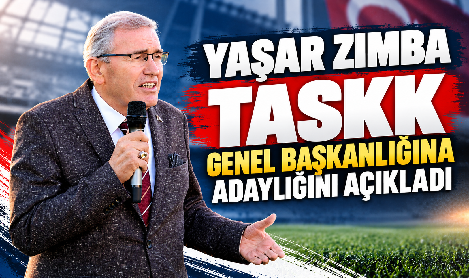 Yaşar Zımba, TASKK Genel Başkanlığına adaylığını açıkladı