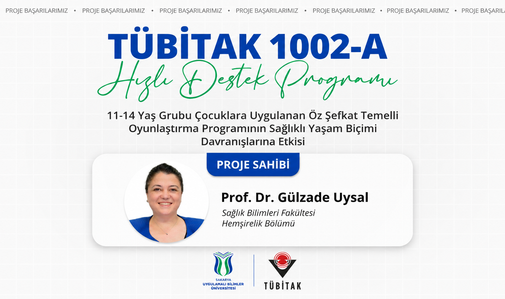 SUBÜ’nün projesine TÜBİTAK desteği: Çocuklarda sağlıklı yaşam öz şefkatle desteklenecek