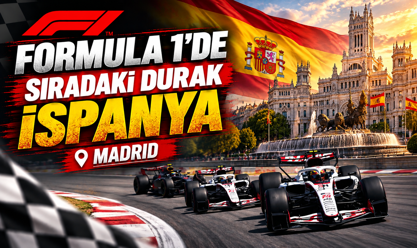 Formula 1’de sıradaki durak İspanya: Heyecan Madrid’de yaşanacak