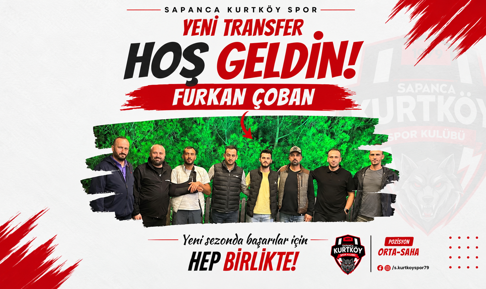 Sapanca Kurtköyspor’dan orta sahaya takviye! Furkan Çoban ile anlaşma sağlandı