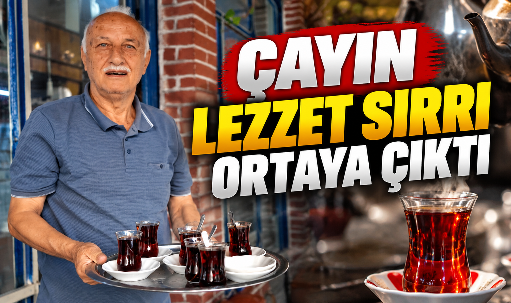 Çayın lezzet sırrı ortaya çıktı!