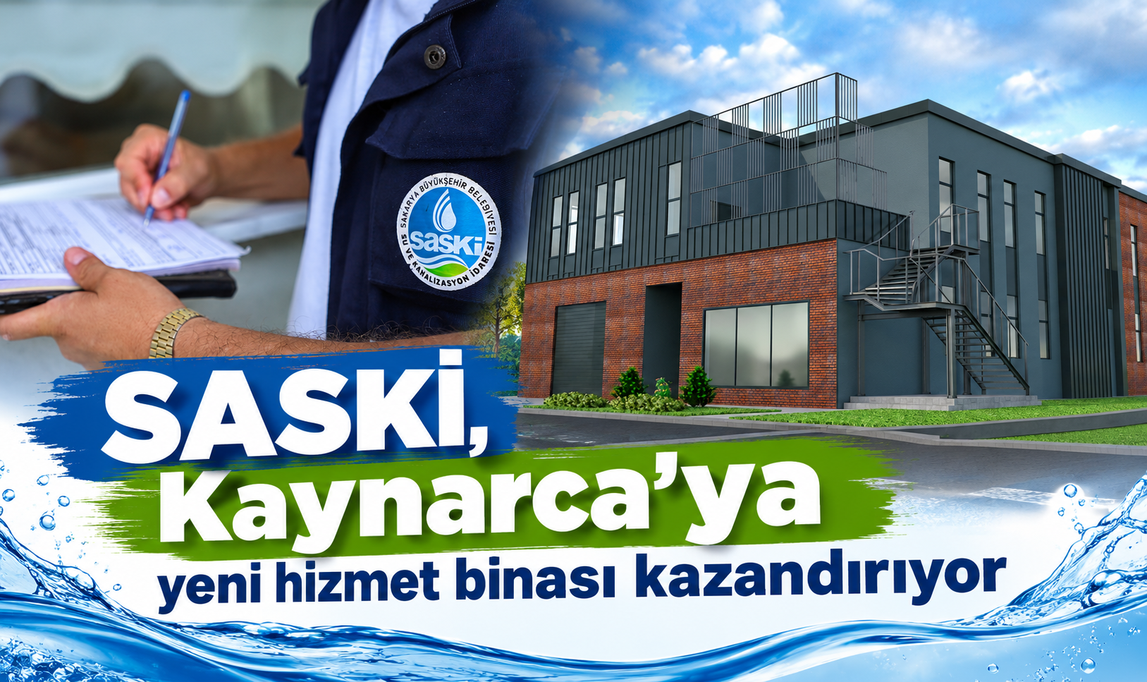 SASKİ’den Kaynarca’ya yeni hizmet binası: İhale tamamlandı