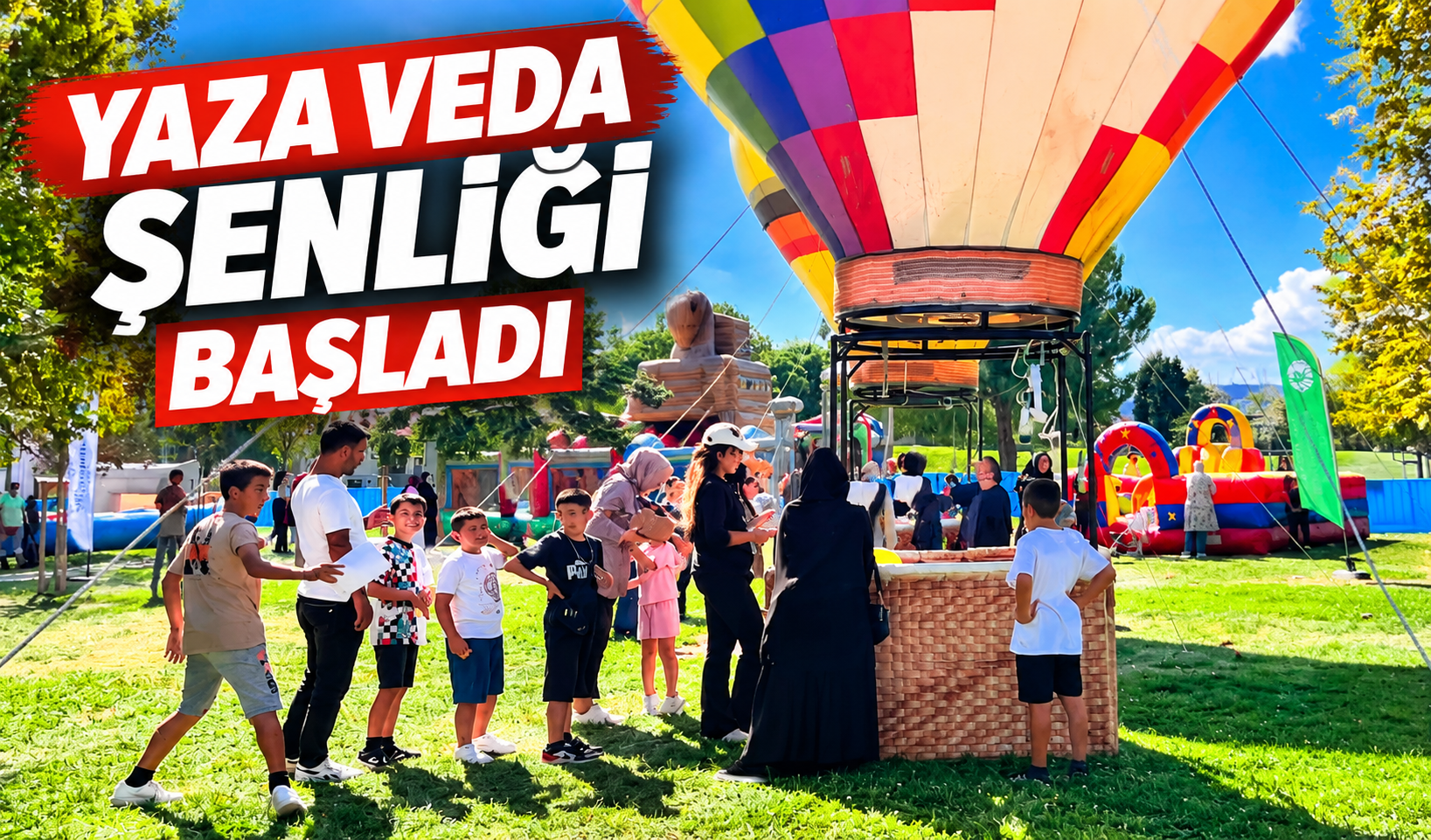 Yaza veda şenliği başladı