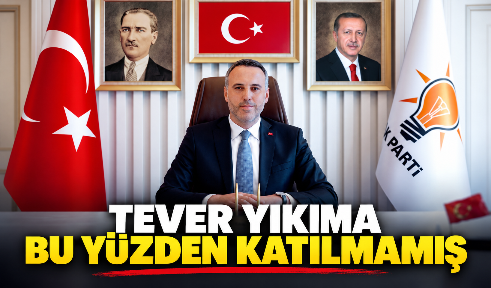 Tever, Tığcılar’daki törene neden katılmadığını açıkladı