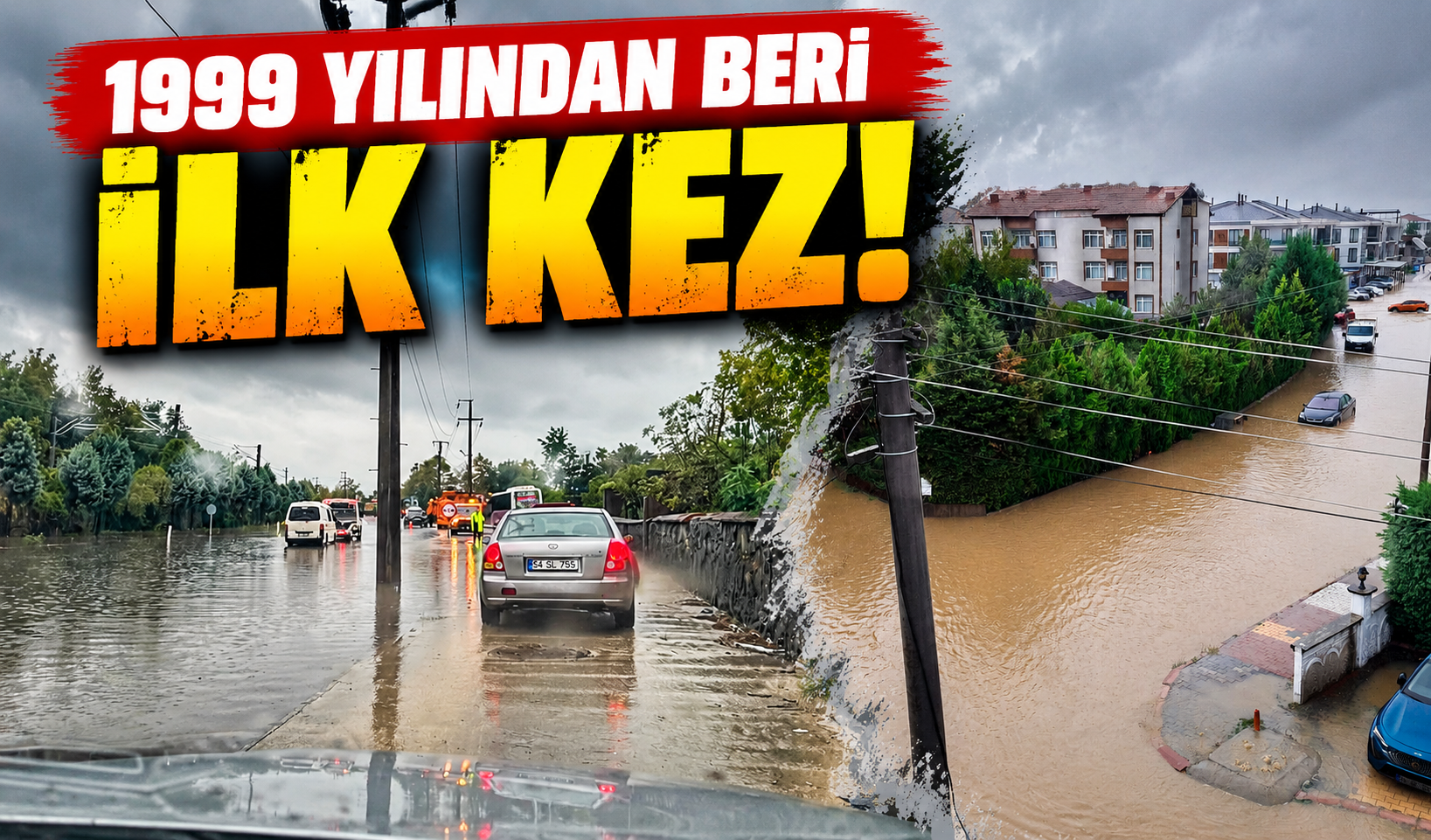 27 yıllık yağış rekoru kırıldı: 24 saatte 133,6 kilogram!