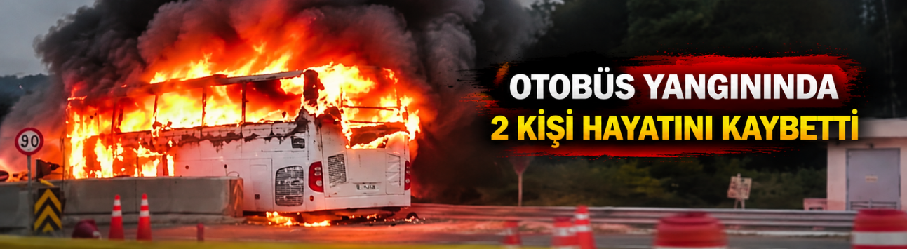 Kuzey Marmara Otoyolu’nda feci otobüs kazası: 2 ölü, 8 yaralı