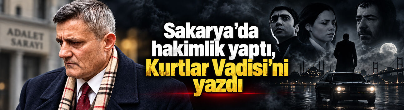 Sakarya’da hakimlik yaptı, Kurtlar Vadisi’ni yazdı