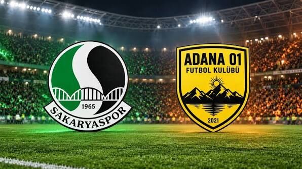 Sakaryaspor–Adana 01 FK maçının ilk 11’leri belli oldu