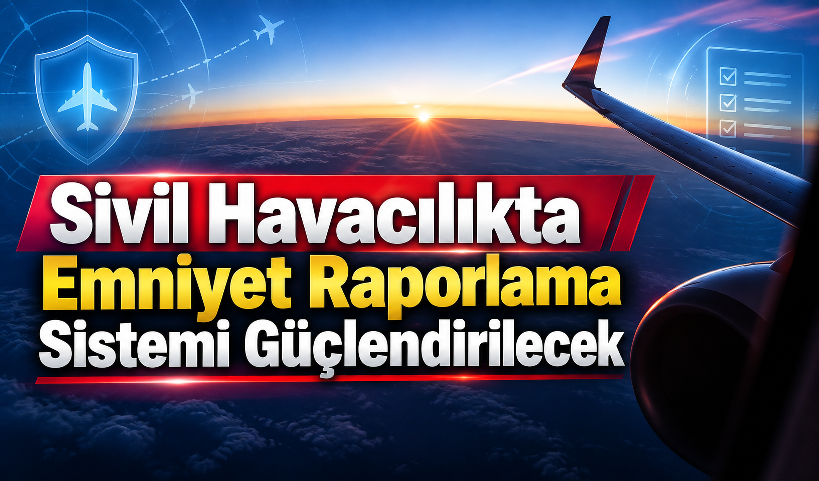 Sivil Havacılıkta Emniyet Raporlama Sistemi Güçlendirilecek