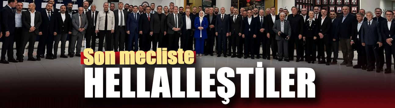 Son meclite helalleştiler