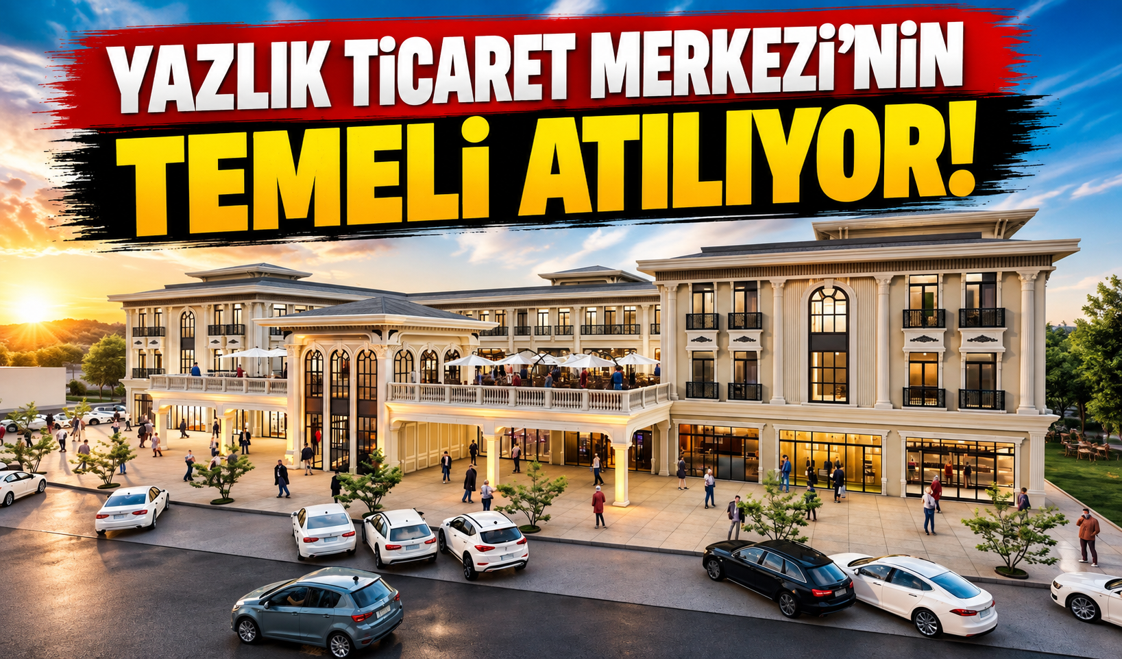 Serdivan’da Yeni Yatırım: Yazlık Ticaret Merkezi’nin Temeli Atılıyor