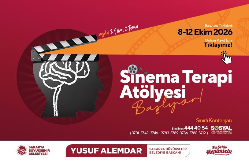 Sinema ve psikoloji aynı atölyede buluşuyor: Başvurular başlıyor