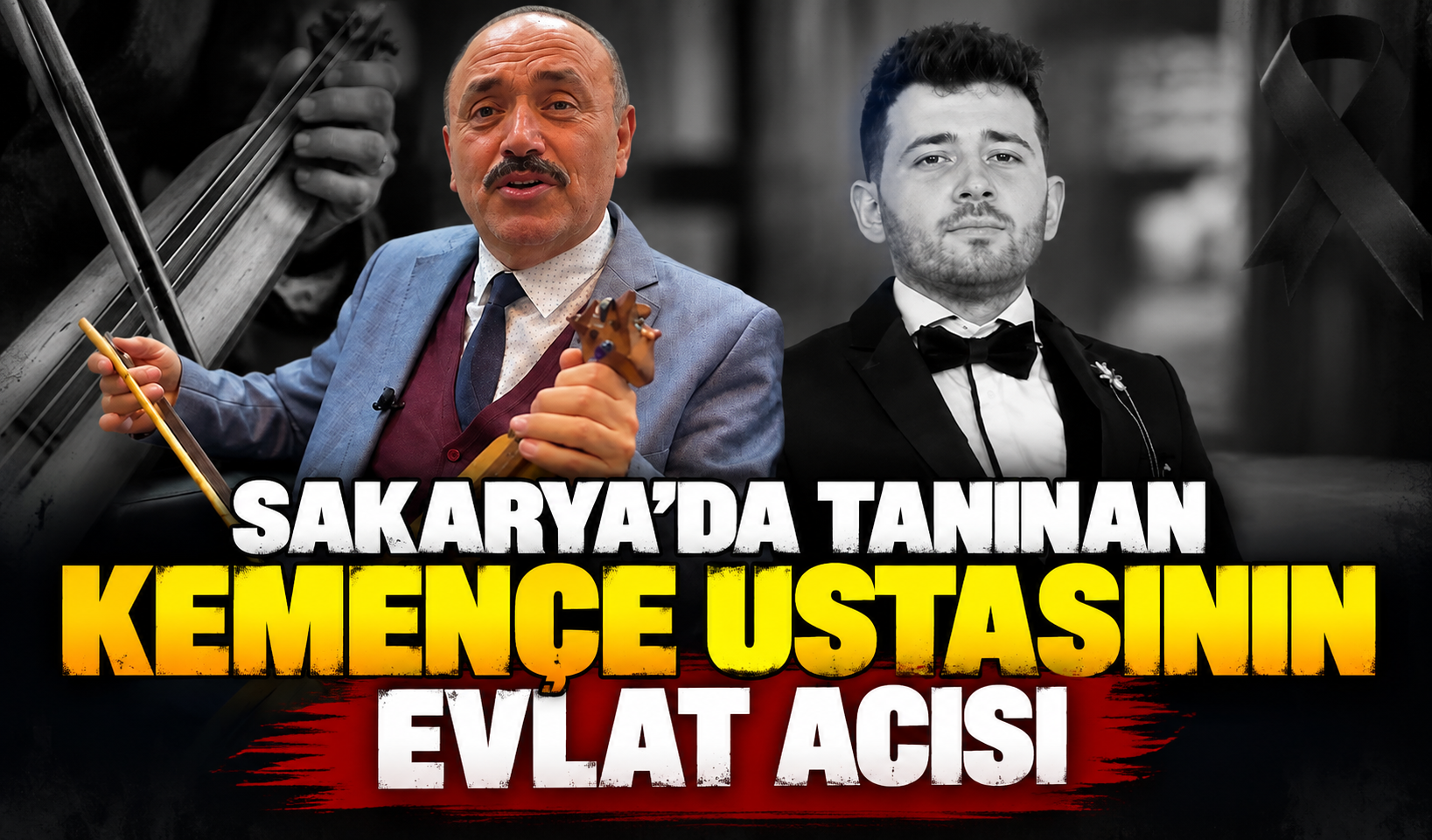 Sakarya’da tanınan kemençe ustasının evlat acısı