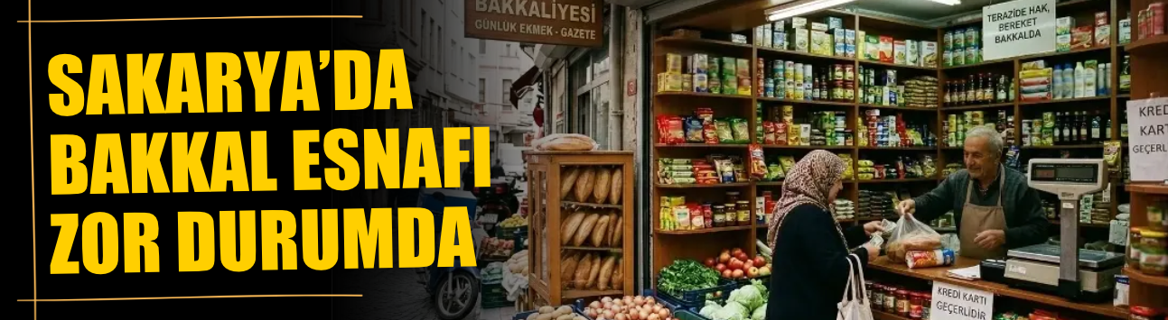 Sakarya’da bakkal esnafı zor durumda: Giderler bel büküyor