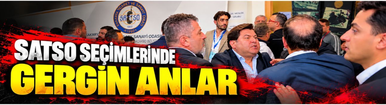 SATSO seçimlerinde gergin anlar