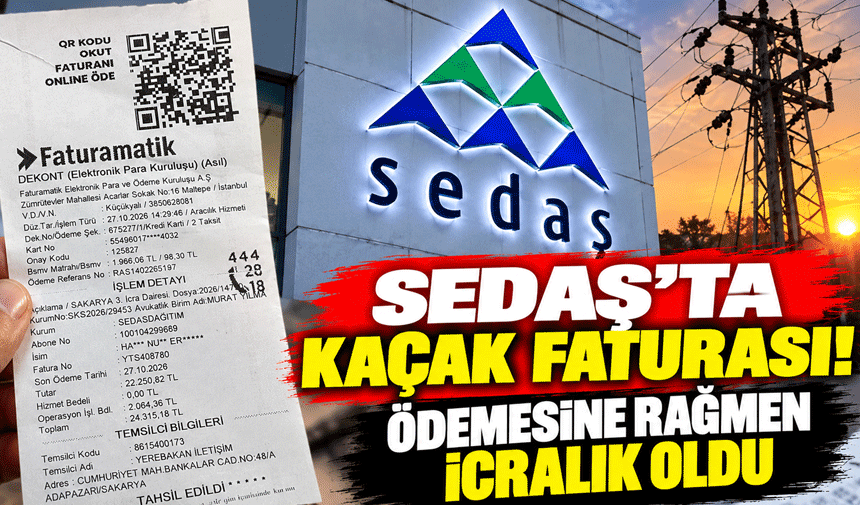 SEDAŞ faturası esnafı şoke etti!