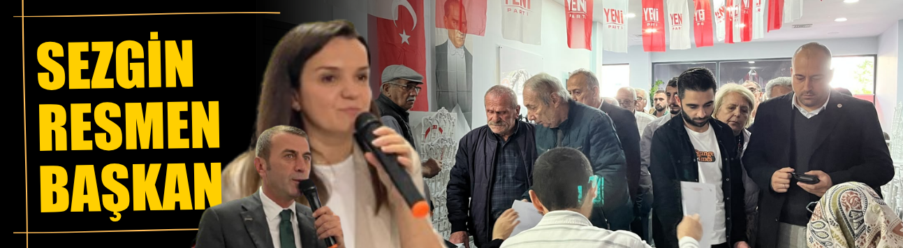 Sezgin Resmen Başkan