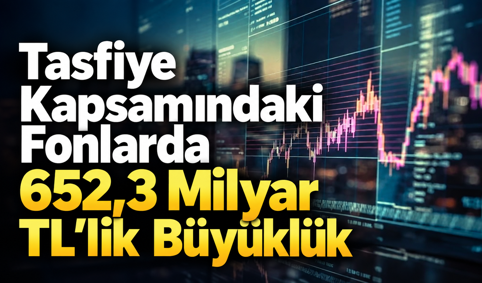 Tasfiye Kapsamındaki Fonlarda 652,3 Milyar TL’lik Büyüklük
