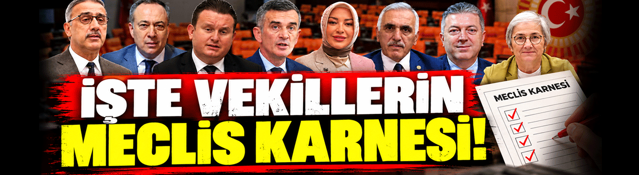 İşte vekillerin meclis karnesi!